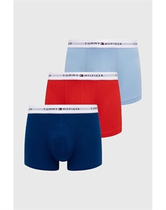 Комплект боксеров, 3 пары, синий Tommy hilfiger