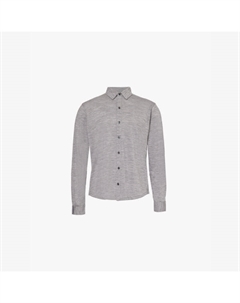 Рубашка Giles из шерстяного эластичного джерси с длинными рукавами, серый Orlebar brown