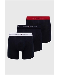 Комплект боксеров, 3 пары, темно-синий Tommy hilfiger
