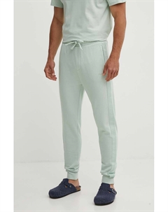 Хлопковые домашние брюки, зеленый Hugo