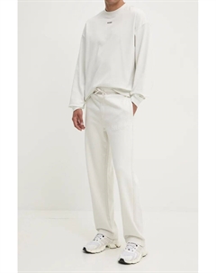 Хлопковые спортивные штаны, бежевый Hugo