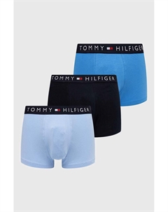 Комплект боксеров, 3 пары, синий Tommy hilfiger