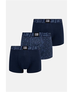 Набор боксеров, 3 шт, темно-синий Guess