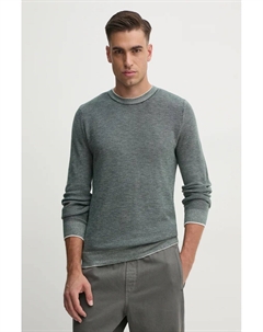 Свитер EARLE из смесовой шерсти, зеленый Guess