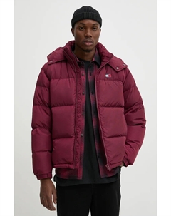 Пуховик, гранатовый Tommy jeans