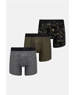 Комплект боксеров, 3 шт, зеленый Under armour