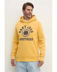 Толстовка Гант, желтый Gant