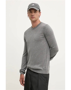 Шерстяной свитер, серый Hugo