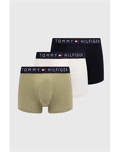Комплект боксеров, 3 пары, темно-синий Tommy hilfiger