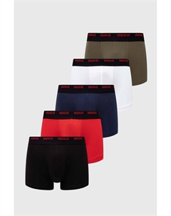Комплект боксеров, 5 шт, черный Hugo