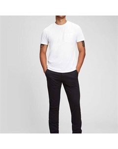 Брюки-Чиносы skinny-fit из эластичного хлопка, черный Gap
