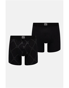 Комплект боксеров, 2 шт, черный Hugo