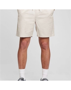 Брюки-Бермуды из эластичного хлопка, желтый Gap