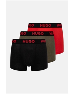 Набор боксеров, 3 шт, черный Hugo