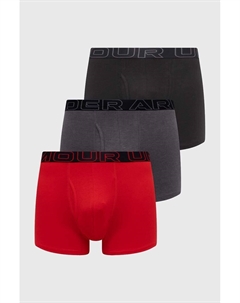 Комплект боксеров, 3 шт, красный Under armour