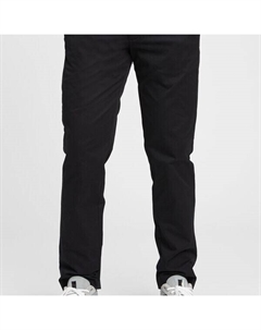 Брюки-Чинос прямого кроя из эластичного хлопка, черный Gap