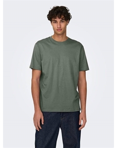 Футболка, хаки Only & sons