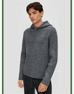 Пуловер Strick langarm, серый Qs