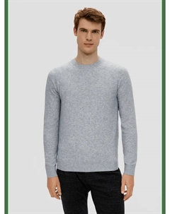 Пуловер sOliver Strick langarm, серый S.oliver