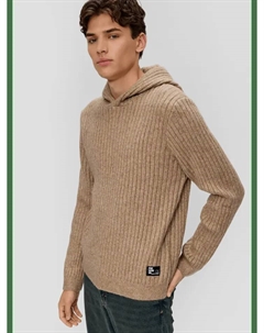 Пуловер Strick langarm, коричневый Qs