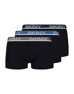 Боксеры short 3er Pack, черный Skiny