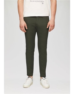 Тканевые брюки sOliver lang, оливковый S.oliver