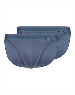Трусы Slip 2er Pack, цвет blau (be ink) Skiny