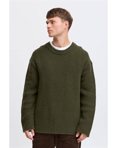 Пуловер Strick, зеленый Solid