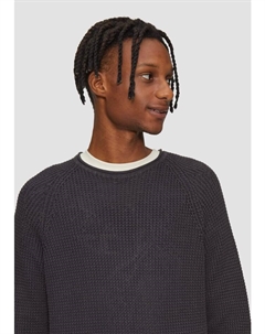 Пуловер Strick langarm, серый Qs