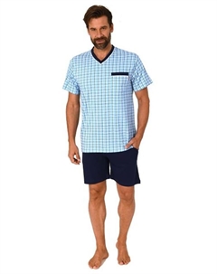 Пижама kurzarm Shorty, голубой Normann