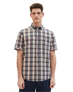 Рубашка CHECKED SLUBYARN, разноцветный Tom tailor