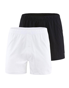 Боксеры short 2er Pack, белый/черный Calida