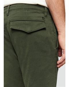 Тканевые брюки sOliver lang, оливковый S.oliver