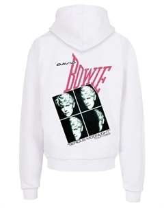 Пуловер Ultra Heavy David Bowie Music Band Serious Moonlight Tour 83, белый F4nt4stic