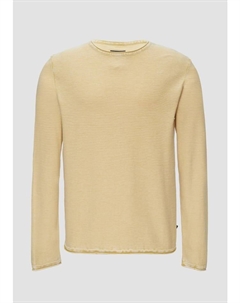 Пуловер Strick langarm, желтый Qs