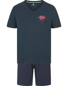 Пижама Kurzer EDIN, темно-синий Jan vanderstorm
