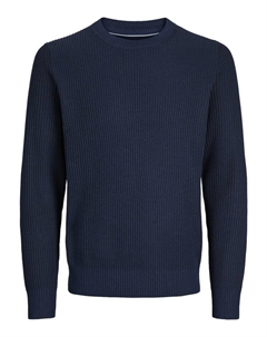 Пуловер BLALIAM, темно-синий Jack & jones