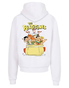 Пуловер Ultra Heavy The Flintstones The Ride Familie Feuerstein, белый F4nt4stic