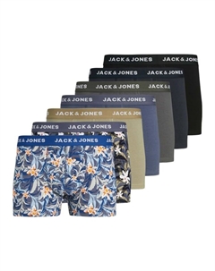 Боксеры short 7er Pack, цвет grün/blau/schwarz Jack & jones