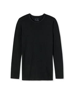Лонгслив 95/5 Originals, черный Schiesser