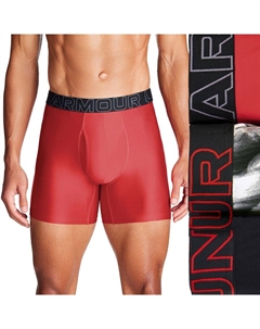 Набор из трех мужских трусов-боксеров Performance Tech 6, красный Under armour