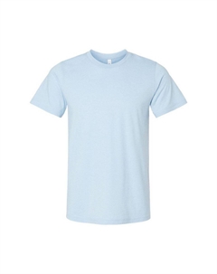Футболка из джерси унисекс Bella + Canvas из ПВХ, цвет Heather Baby Blue Bella+canvas