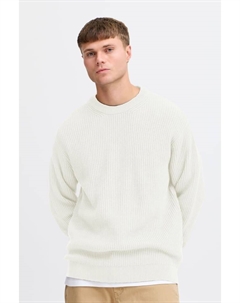 Пуловер Strick, белый Solid