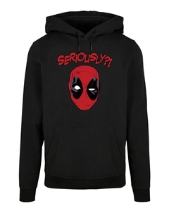 Пуловер Basic Marvel Deadpool Seriously, черный F4nt4stic