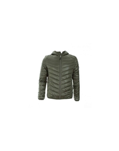 Пуховик классический джинсовый, зеленый Guess