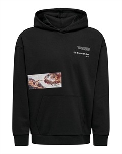 Худи alone & sons, черный Only & sons