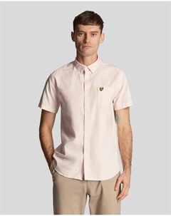Оксфордская рубашка с коротким рукавом от for in, розовый Lyle & scott