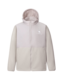 Теплая флисовая куртка из флиса для мужчин, цвет Forest Green Camel