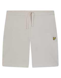 Однотонные спортивные шорты с закругленными краями, бежевый Lyle & scott
