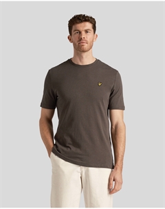 Массивная футболка slub, серый Lyle & scott